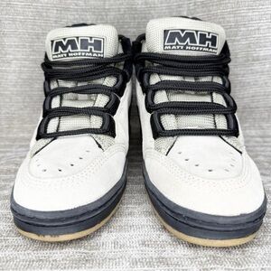 Vintage BOKS Sneakers Matt Hoffman BMX Skateboarding Shoes Size 7.5 Tan Black